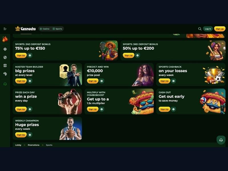 App e browser mobile su Casinacho Casino Nacho Casino per i pagamenti italiani